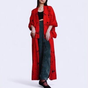 1940s Wonderful Vintage Japanese Kimono Robe One Size